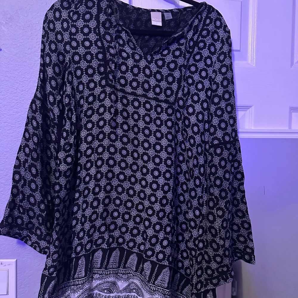 Roxy flowy short dress/cover up